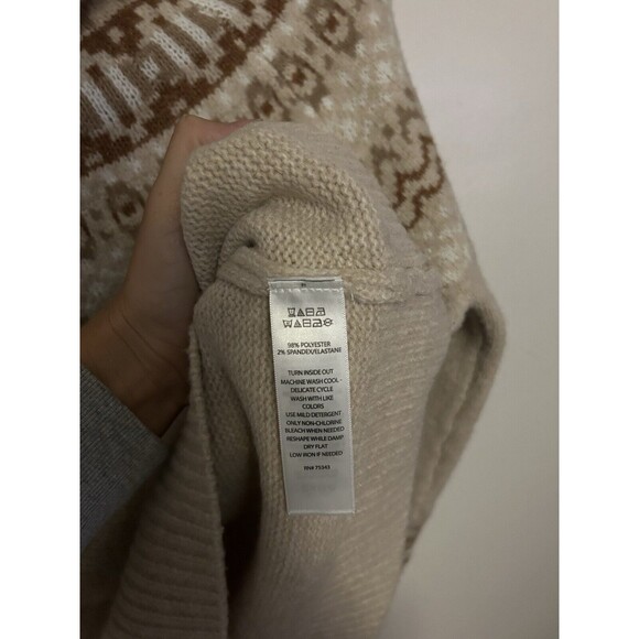 Cupcakes and Cashmere Women's Fair Isle Sweater Size S - Picture 3 of 3